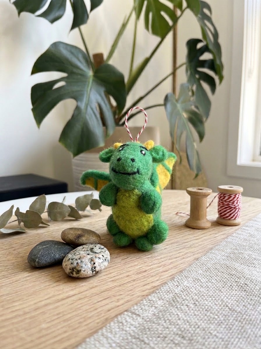 Felt Dinosaur Ornament β Dinosaur Christmas Tree Decoration