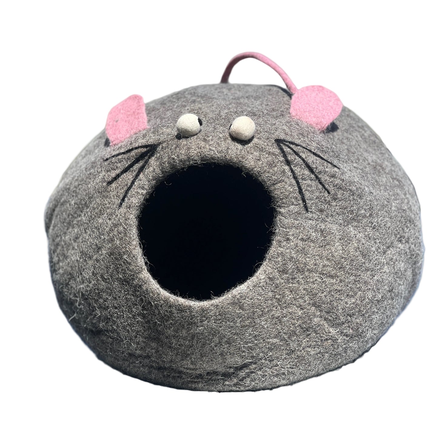 Snuggle Rat Felt Cat Cave