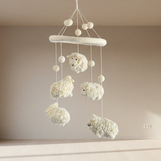 Sheep Dreams Baby Cot Mobile