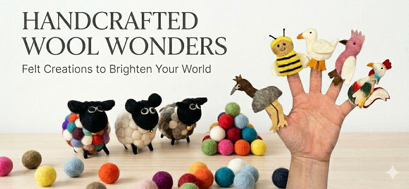 Handmade Felt Products Care – Creative Hands Australia