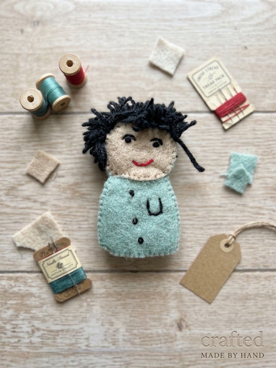 Wool Felt Finger Puppets – Storytelling Toys for Kids