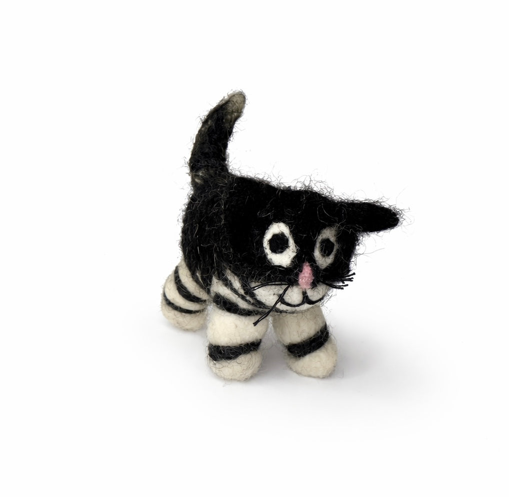 Handmade Felt Mix Animal Keychain