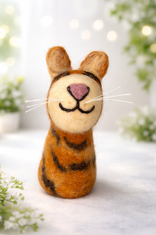 Felt Tiger Egg Warmer