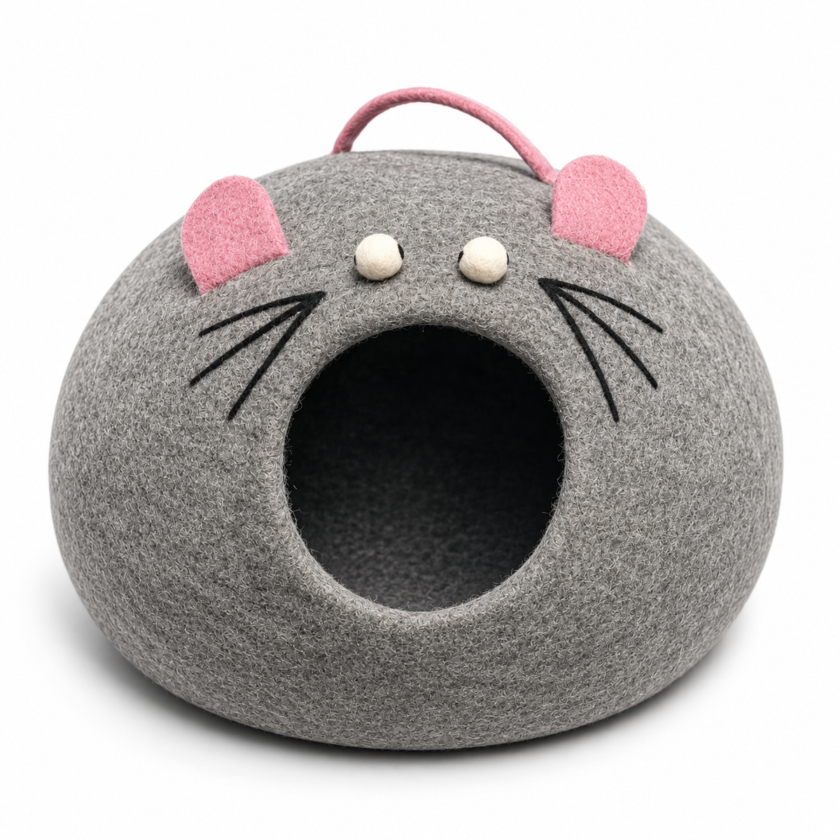 Snuggle Rat Felt Cat Cave