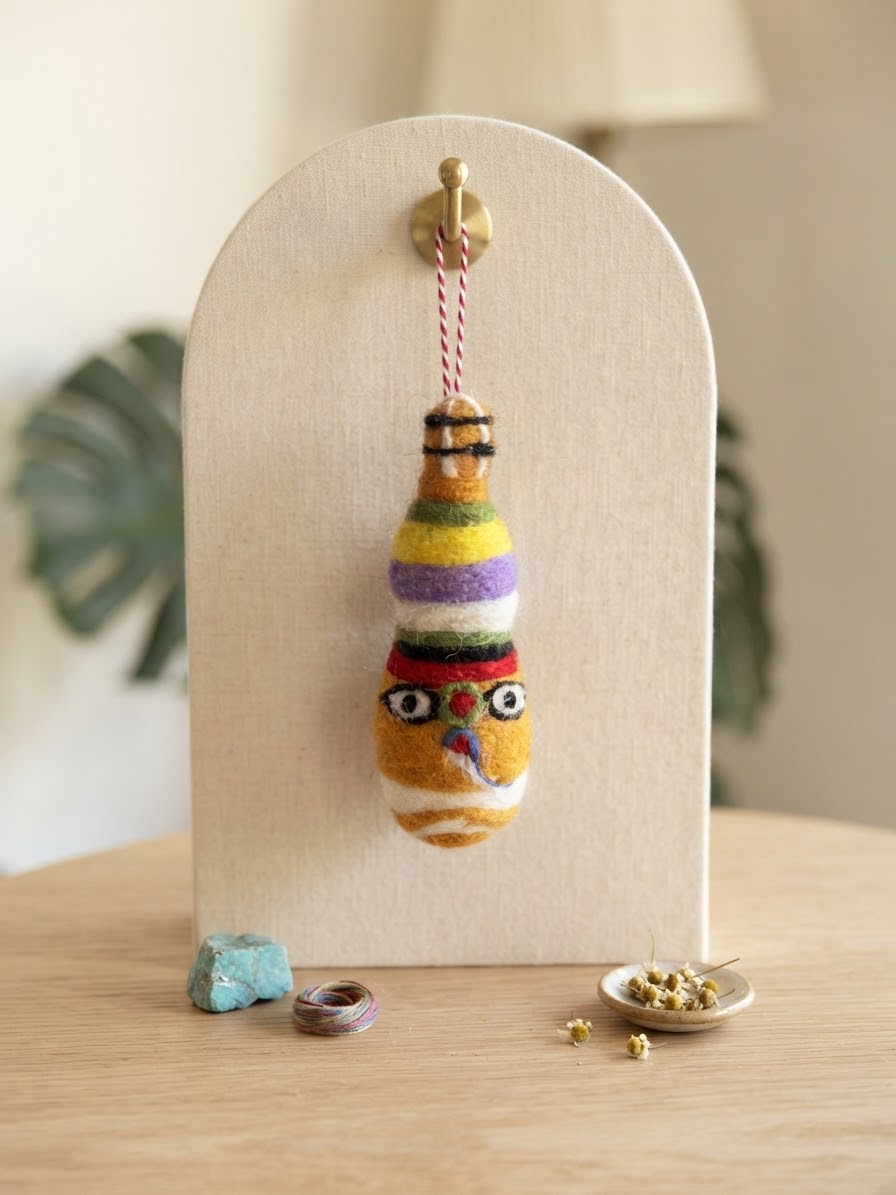Wool Felt Ornaments – Animal & Cultural Collection