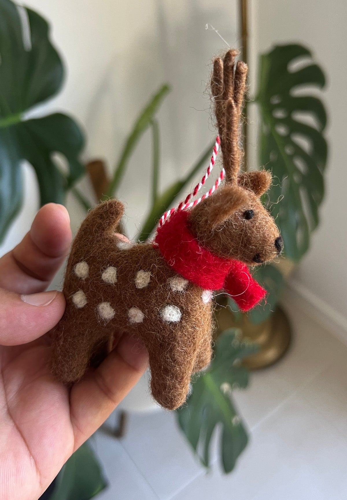 Whimsical Wool Felt Ornaments.