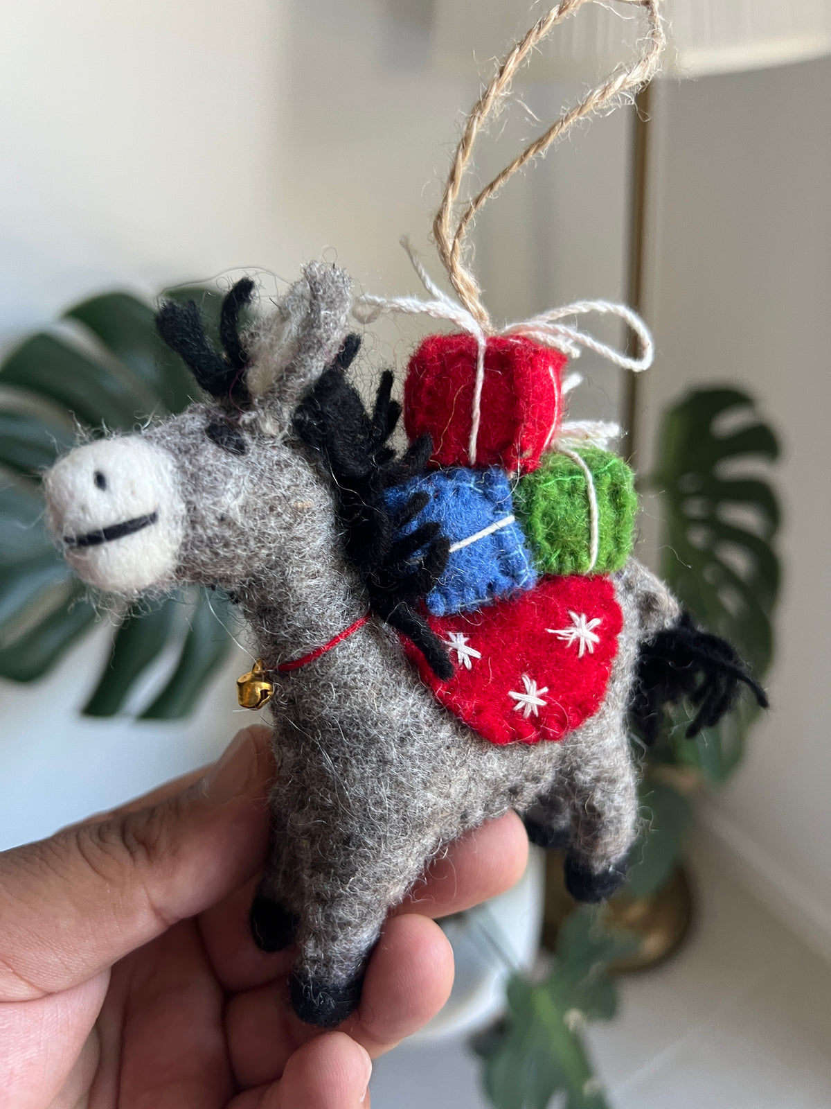 Whimsical Wool Felt Ornaments.