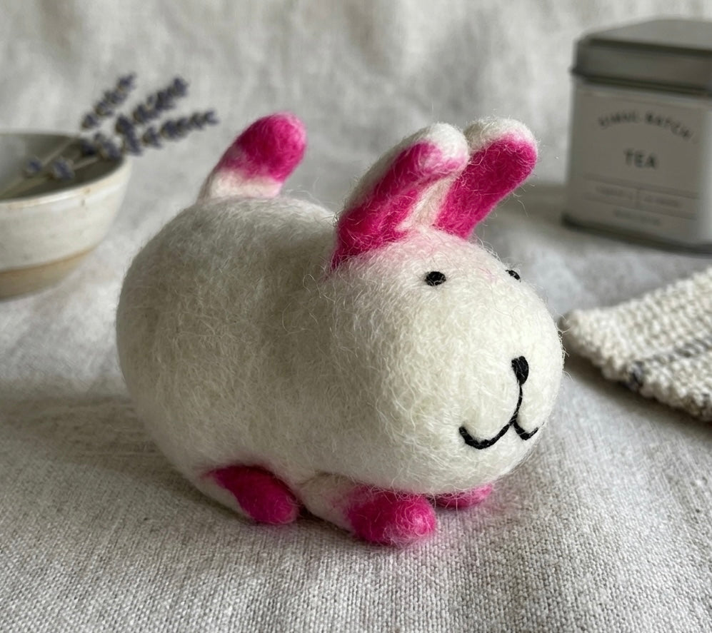 Wool Felt Bunny Toy