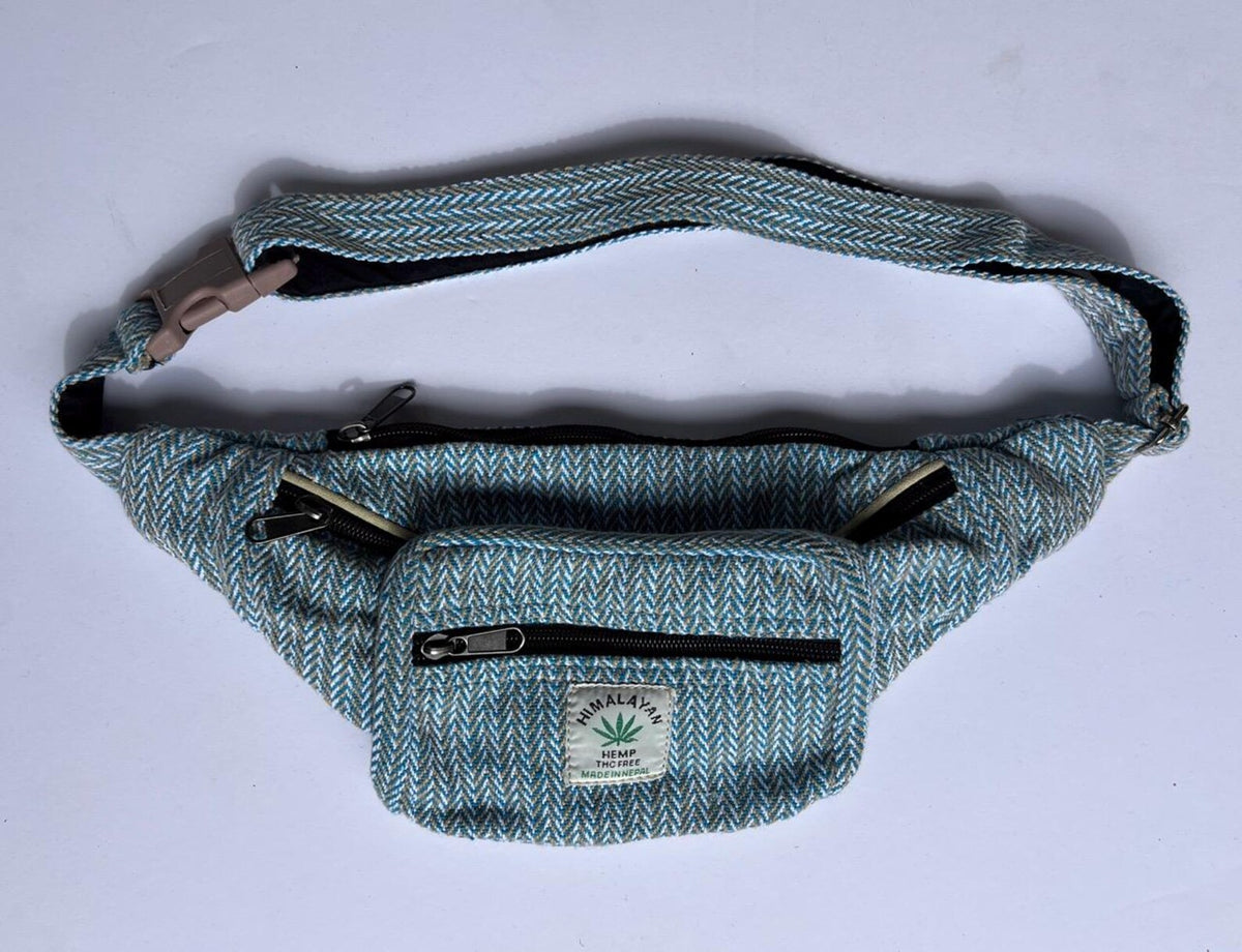 Handcrafted Hemp Fanny Pack | Fair Trade Hip Bag