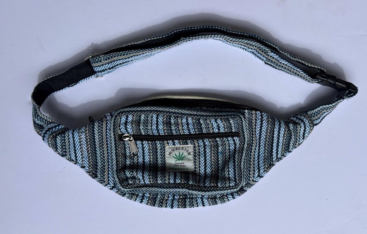Handcrafted Hemp Fanny Pack | Fair Trade Hip Bag