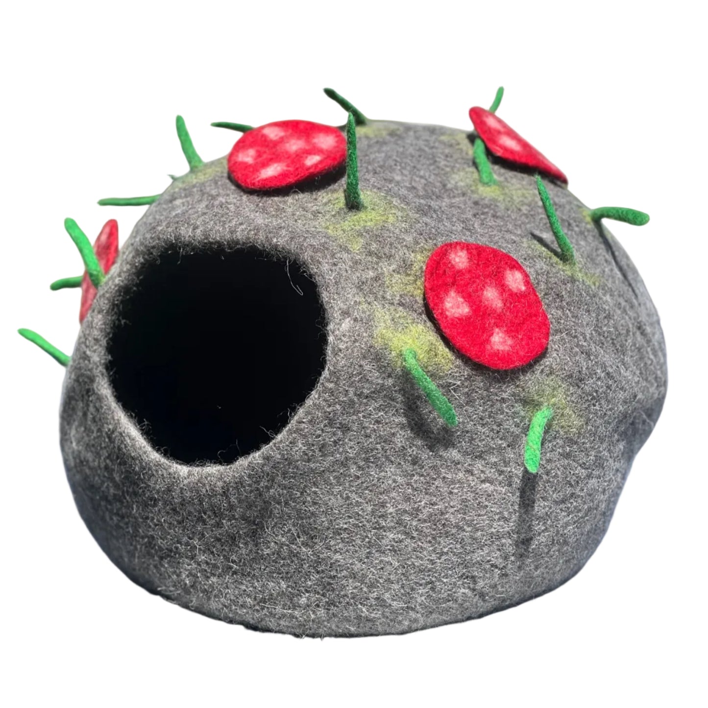 Felt Mushroom Woodland Cat Cave
