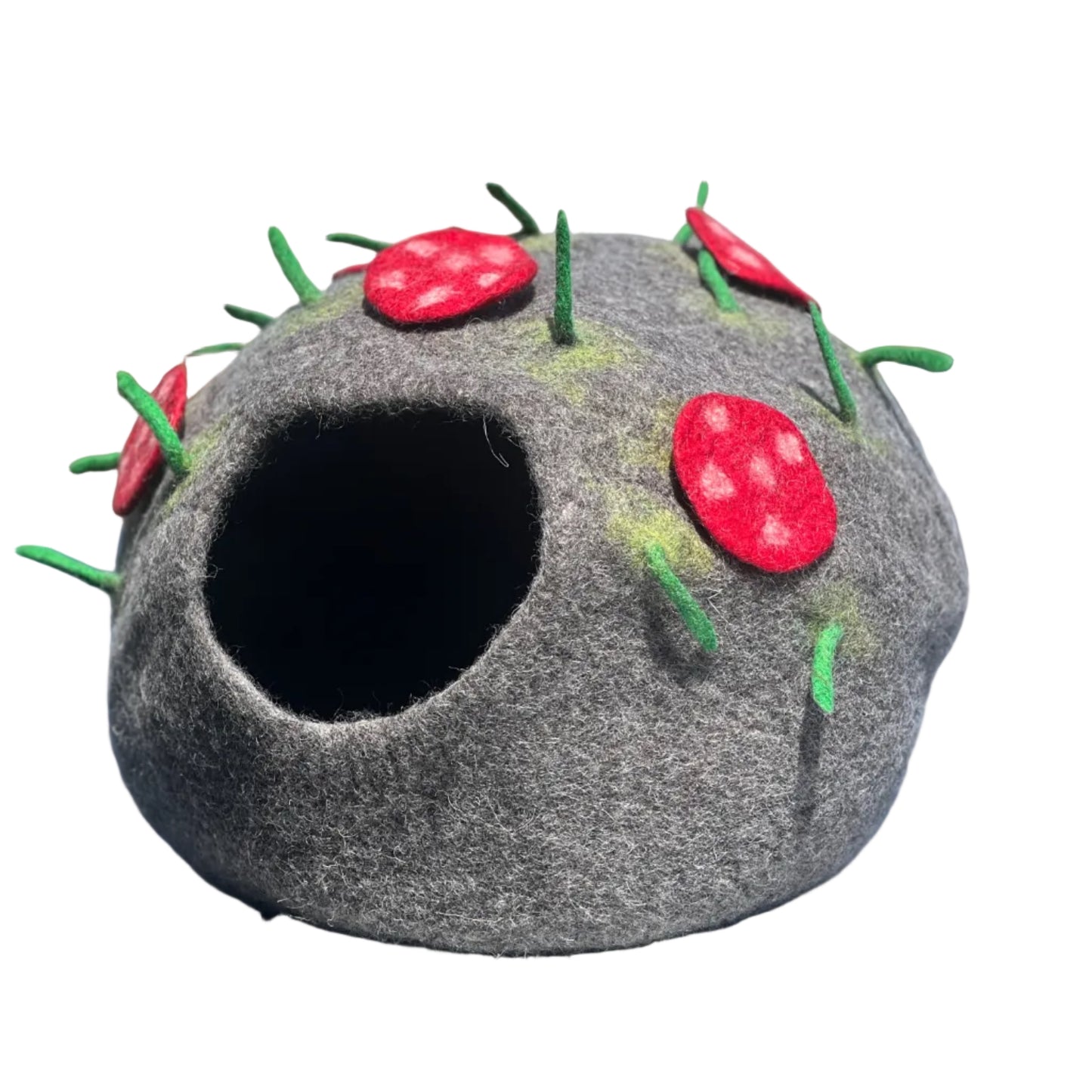 Felt Mushroom Woodland Cat Cave