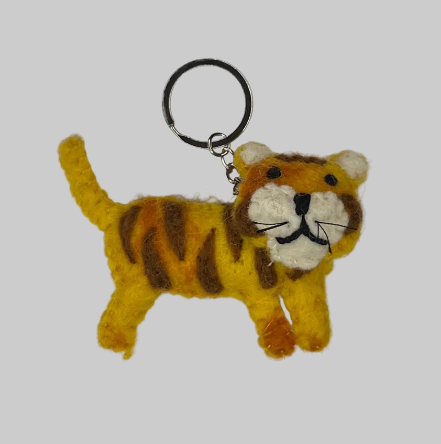 Handmade Felt Mix Animal Keychain