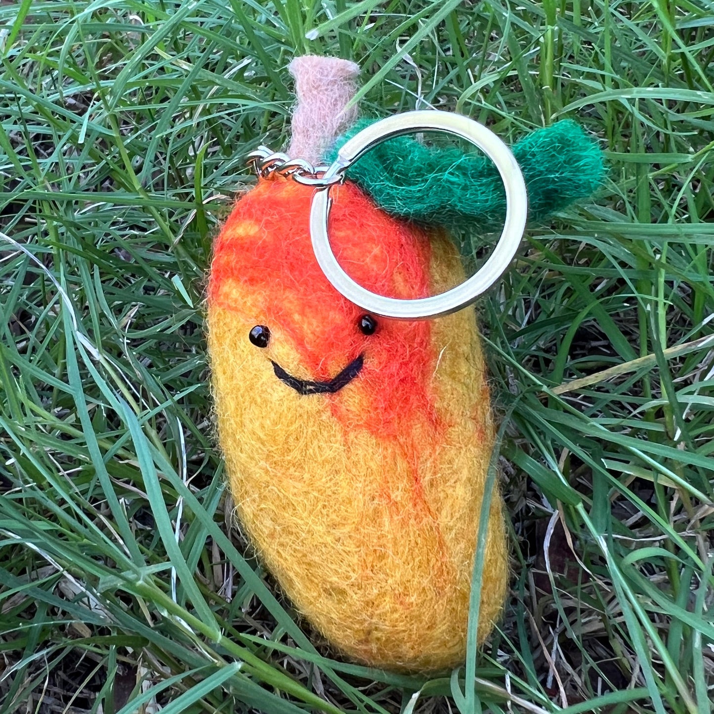 Felt Fruit & Veggie Keychains