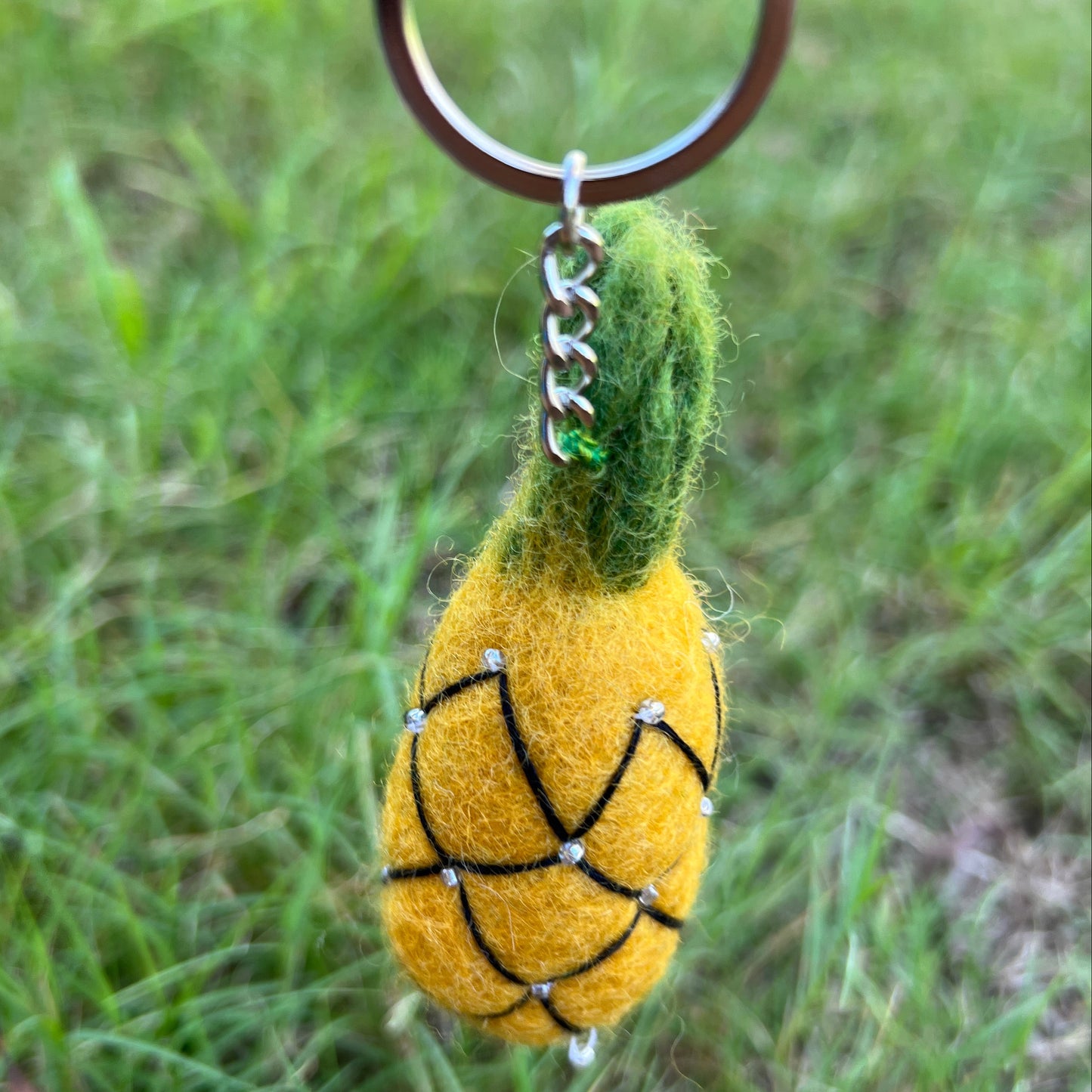 Felt Fruit & Veggie Keychains