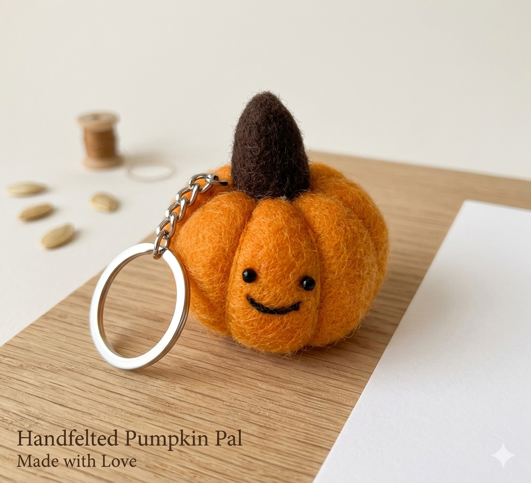 Felt Fruit & Veggie Keychains