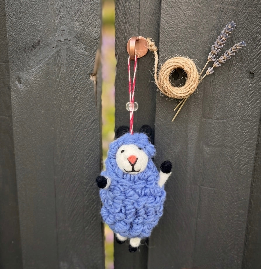 Felt Sheep Ornament