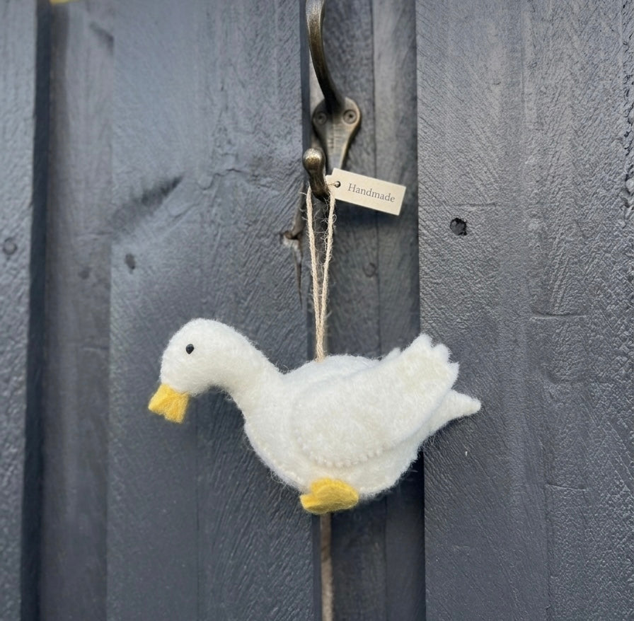 Handmade Felt Animal Hanging Ornaments Set