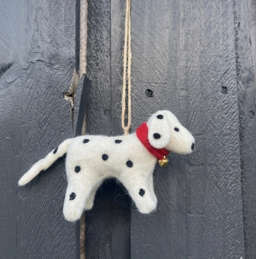 Handmade Felt Animal Hanging Ornaments Set