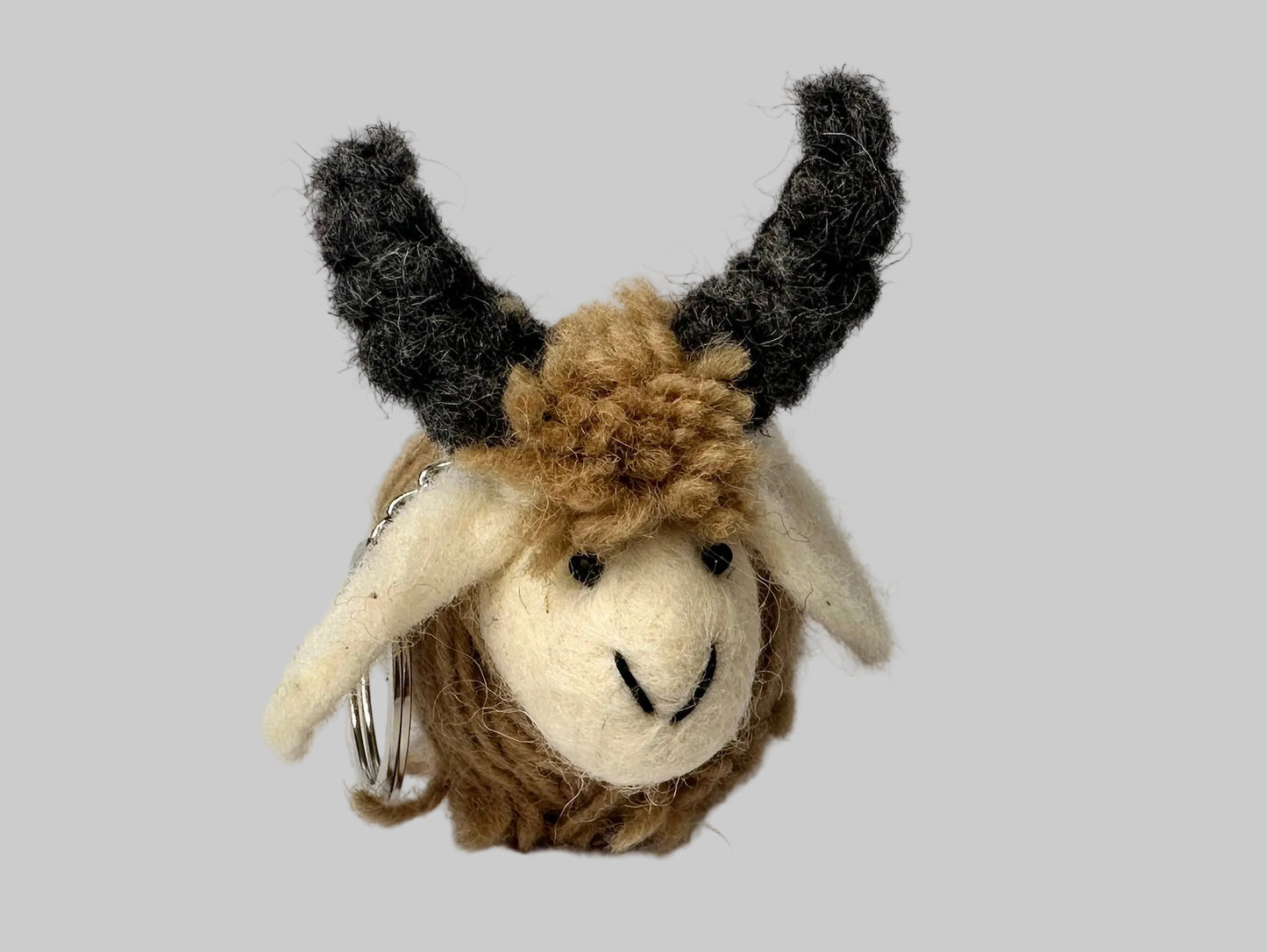Handmade Felt Mix Animal Keychain