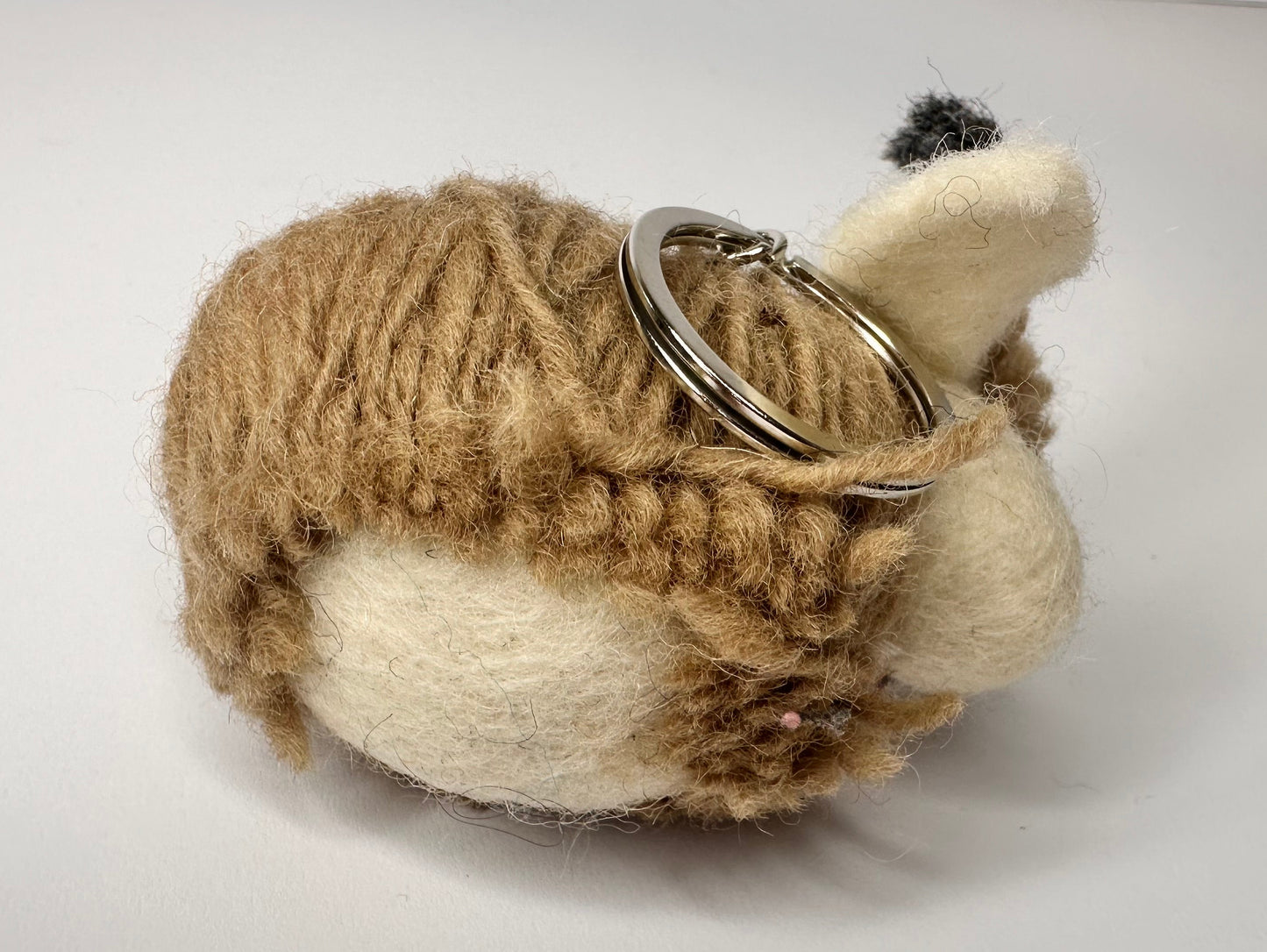 Handmade Felt Mix Animal Keychain