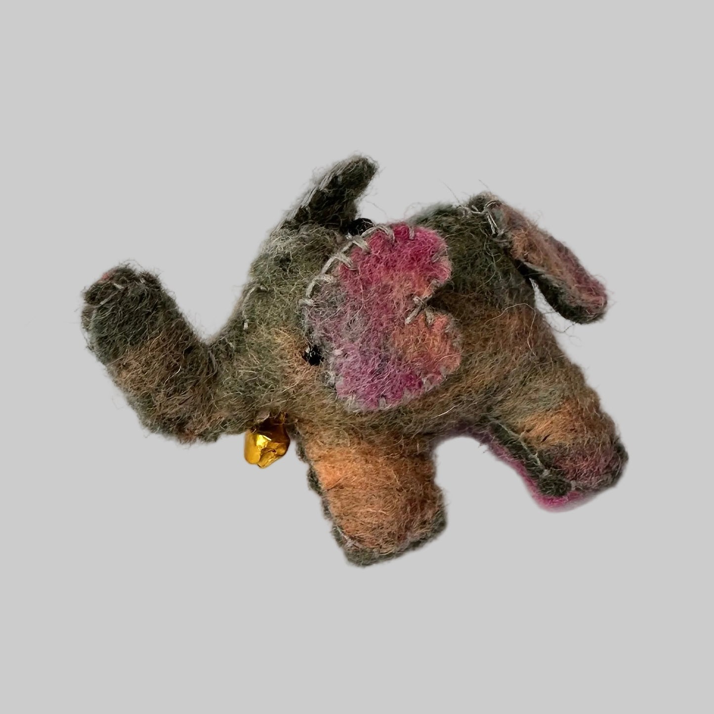 Handmade Felt Mix Animal Keychain