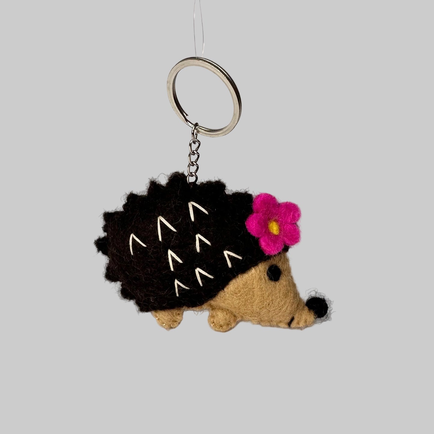 Handmade Felt Mix Animal Keychain