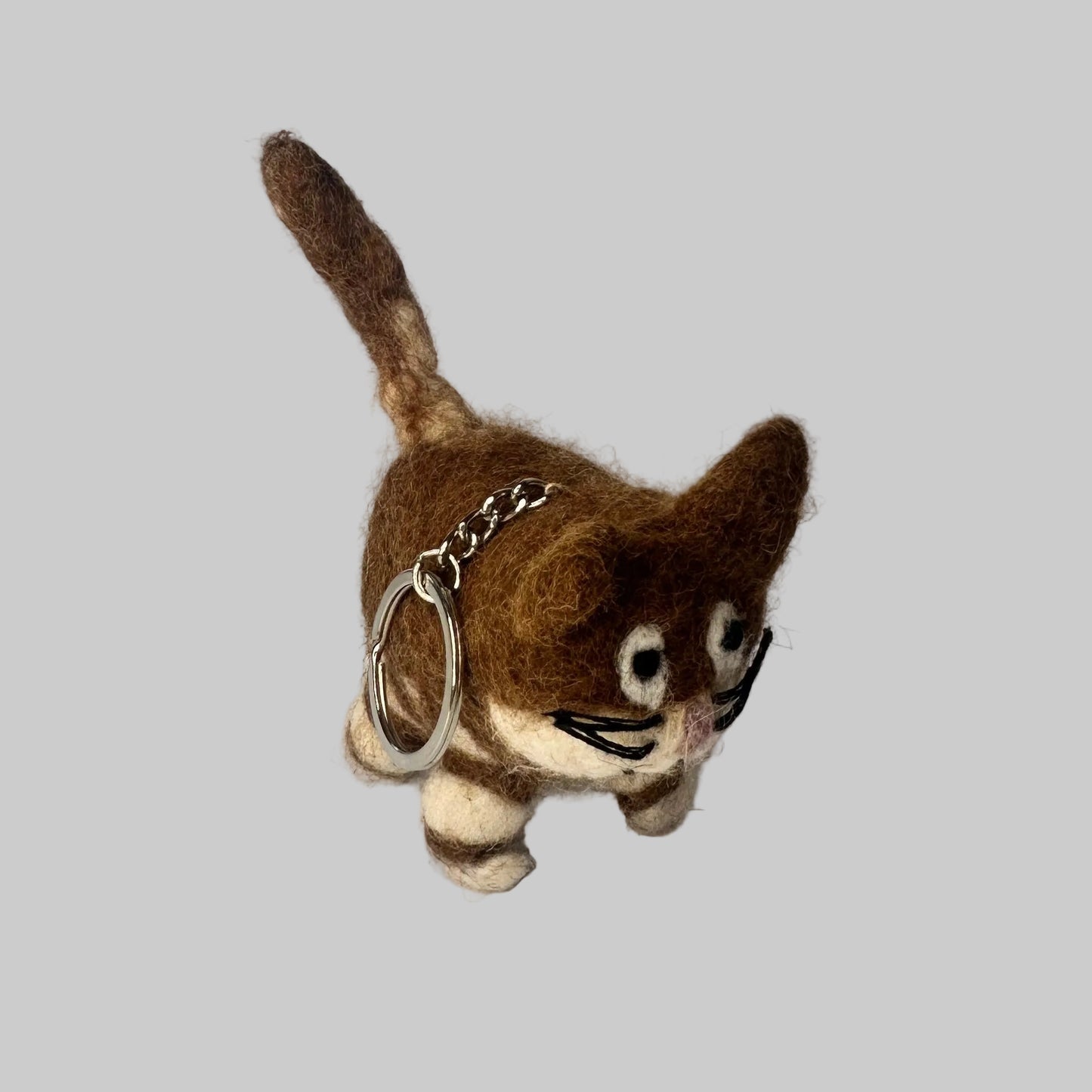 Handmade Felt Mix Animal Keychain