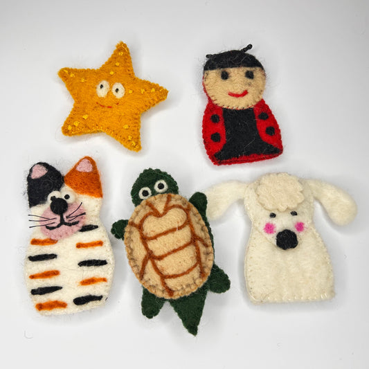 Pocket Pal Finger Poppets (Set of 5)