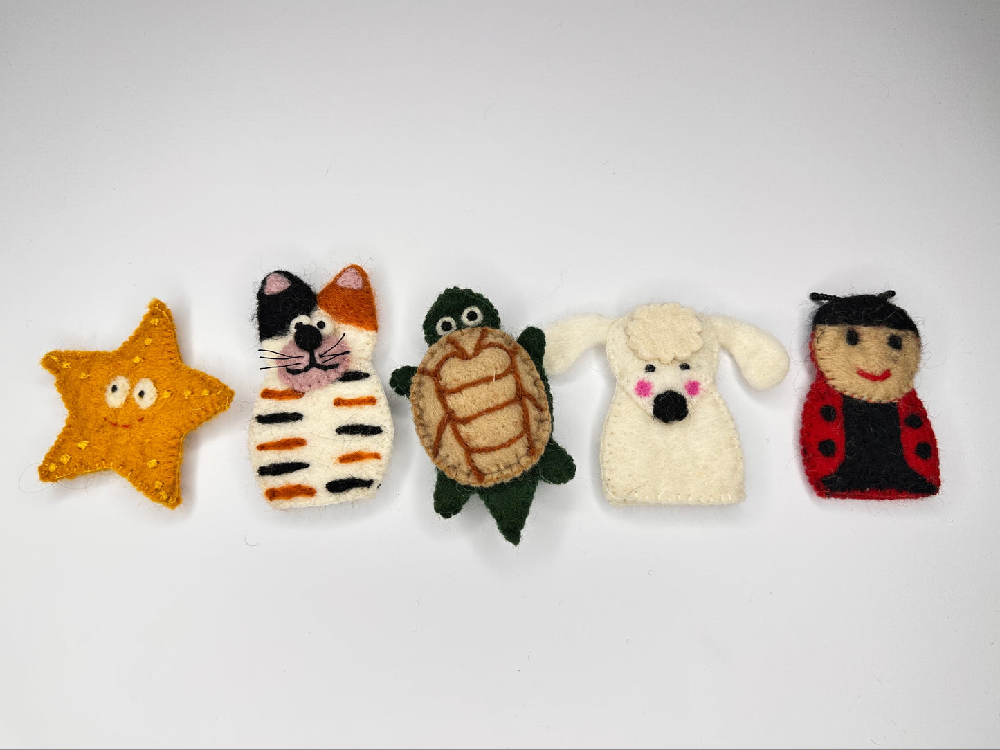 Pocket Pal Finger Poppets (Set of 5)
