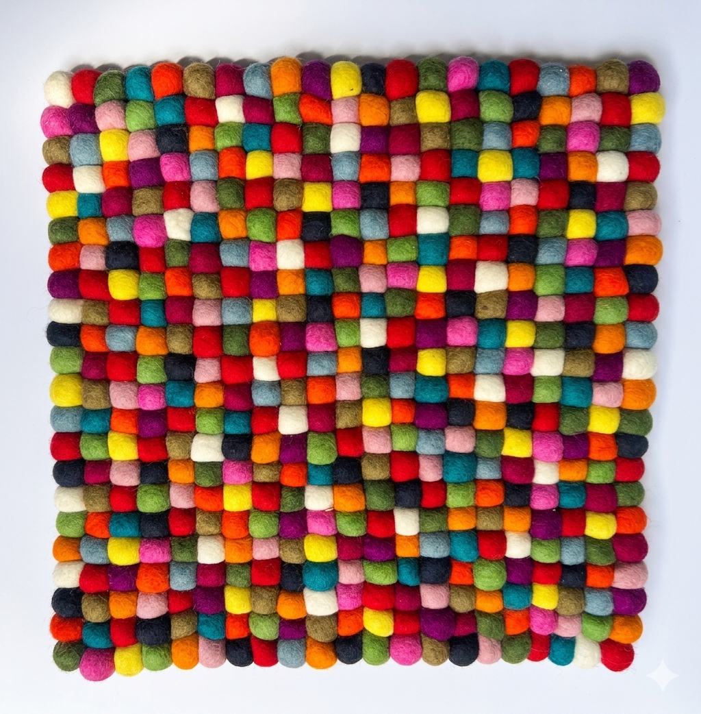 Felt Ball Mat