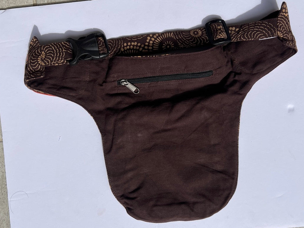 Handmade Utility Fanny Pack | Multi-Pocket Adjustable Hip Bag