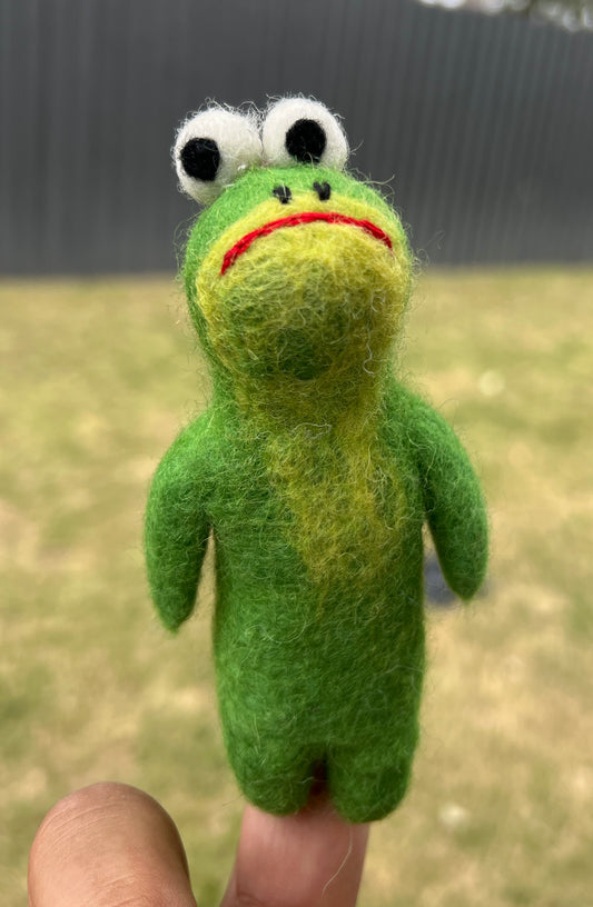 3D Felt Animal Finger Puppets