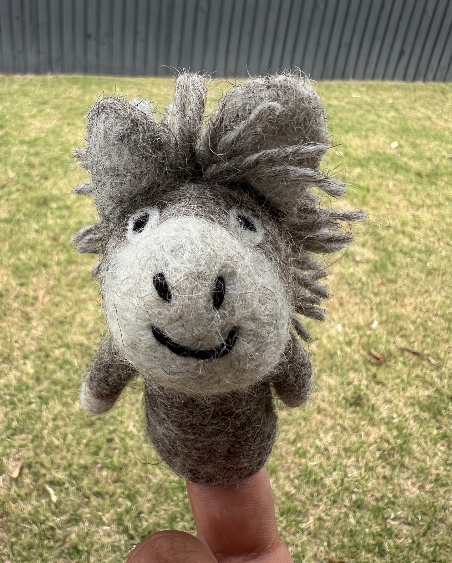 3D Handcrafted Felt Finger Puppets