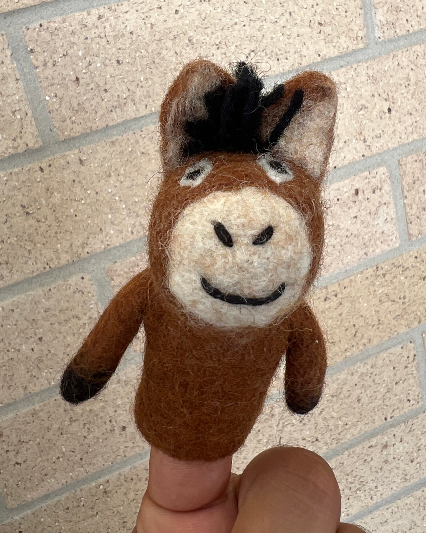 3D Handcrafted Felt Finger Puppets